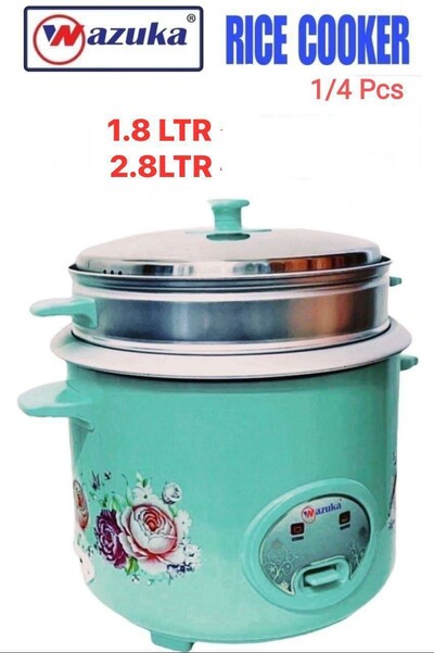 Wazuka Rice Cooker 2.8Ltr